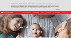 Desktop Screenshot of colgatepalmolive.de